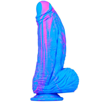 ✨ 11 Inch Party Dong Glittered Silicone Dildo - The Dildo Hub