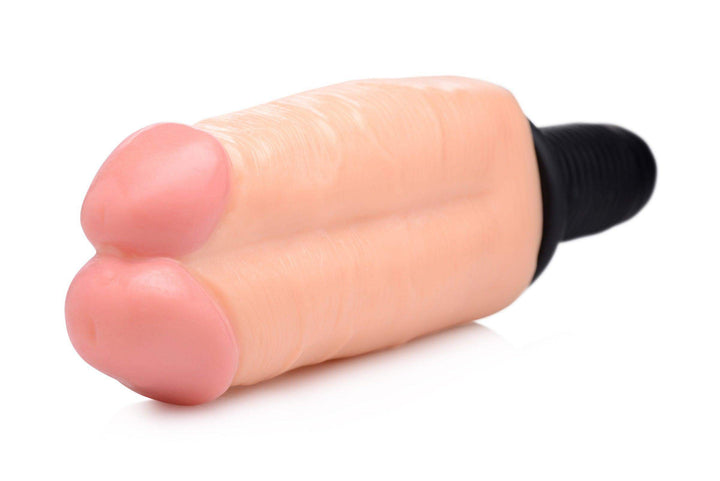 12.5 Inch Double Decker | 13X Large Vibrating Dildo - Thrusting Dildo The Dildo Hub 12.5 Inch Double Decker | 13X Large Vibrating Dildo - Thrusting Dildo The Dildo Hub