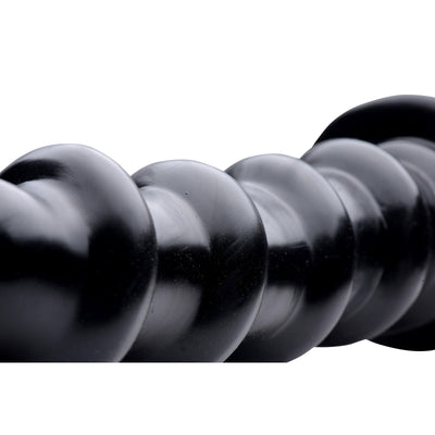 12.5 Inch Screw | Big Black Dildo - Extreme Dildo - Long Anal Toys - The Dildo Hub