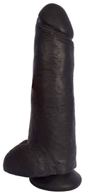 12 Inch Black Jock | Large Realistic Dildo - Huge Realistic Dildo - Extreme Dildo