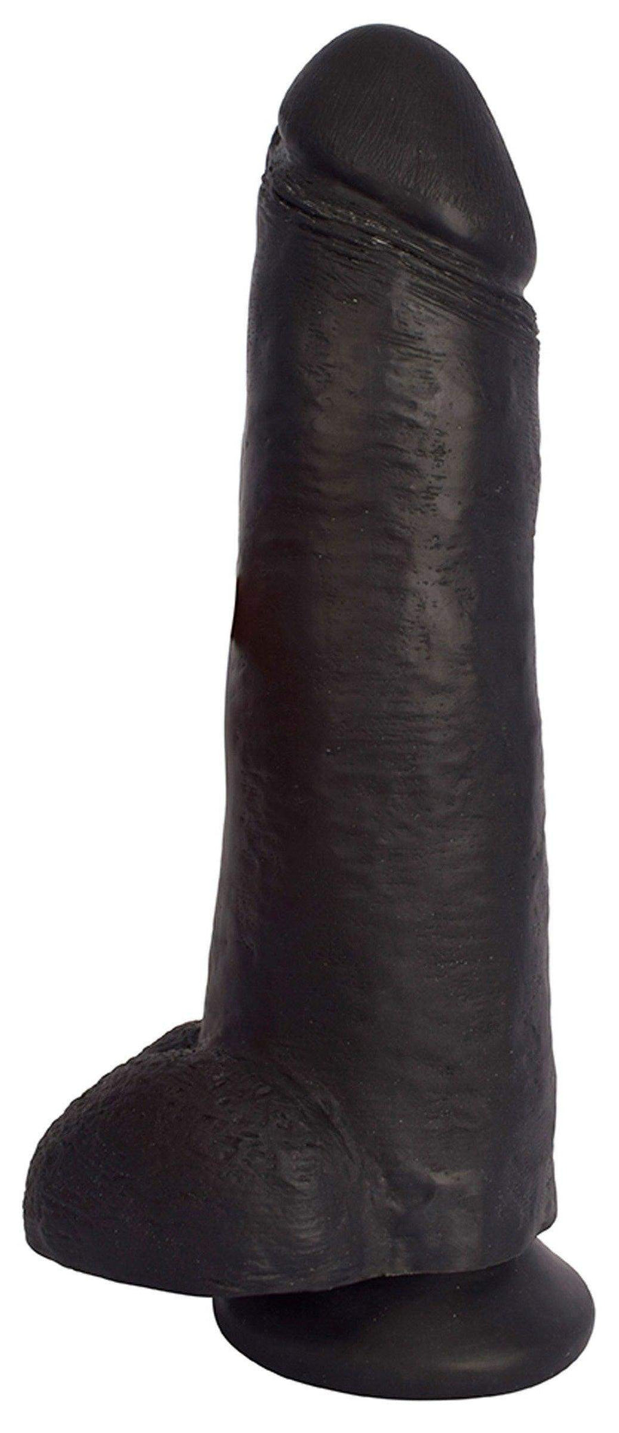 12 Inch Black Jock | Large Realistic Dildo - Huge Realistic Dildo - Extreme Dildo - The Dildo Hub
