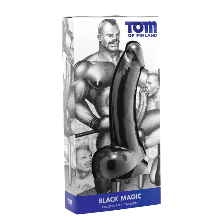 12 Inch Black Magic | Large Realistic Dildo - Huge Realistic Dildo - Big Black Dildo - The Dildo Hub
