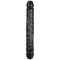 12 Inch Black Veiner | Double Dildo - Double-Headed Dildo - Extra Large Dildo