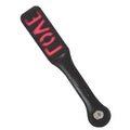 12 Inch Leather Spanking Paddle - Love | BDSM Accessories