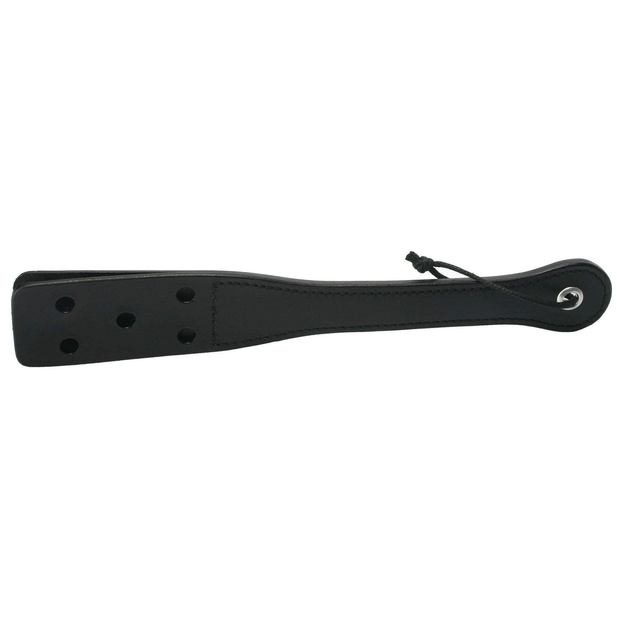 12 Inch Leather Spanking Slapper with Holes | BDSM Gear - The Dildo Hub