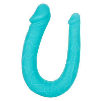 12 Inch Teal Double Dong | Extra Large Dildo - Huge Double Dildo - Double-Headed Dildo - The Dildo Hub