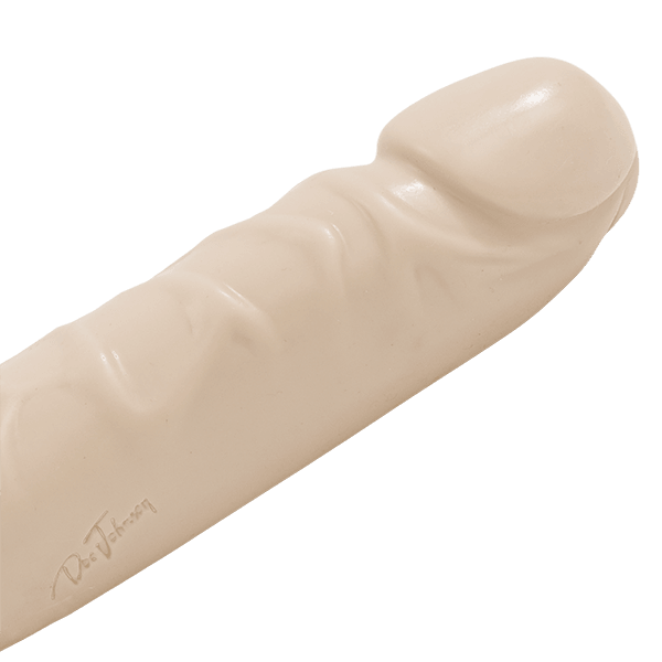 12 Inch White Veiner | Double Dildo - Double-Headed Dildo - Extra Large Dildo - The Dildo Hub