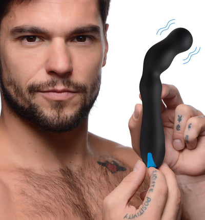 12X Silicone Beaded Prostate Vibrator - The Dildo Hub