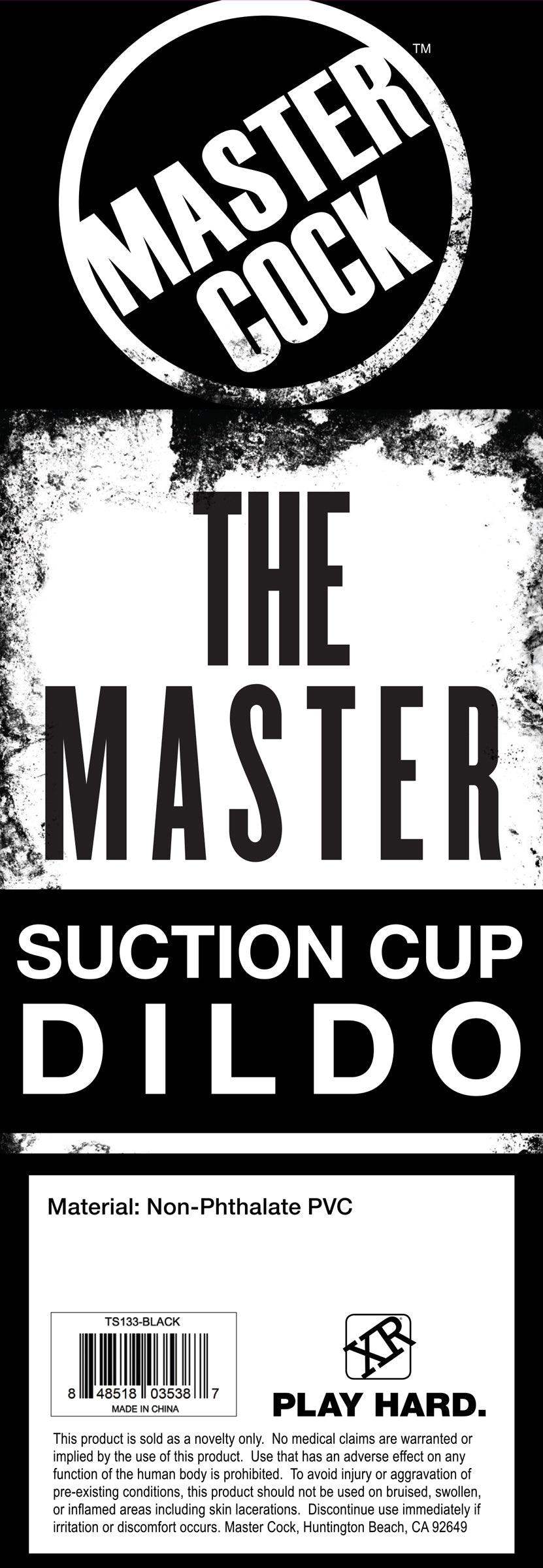 13 Inch Black Master | Large Realistic Dildo - Huge Realistic Dildo - Big Realistic Dildo - The Dildo Hub