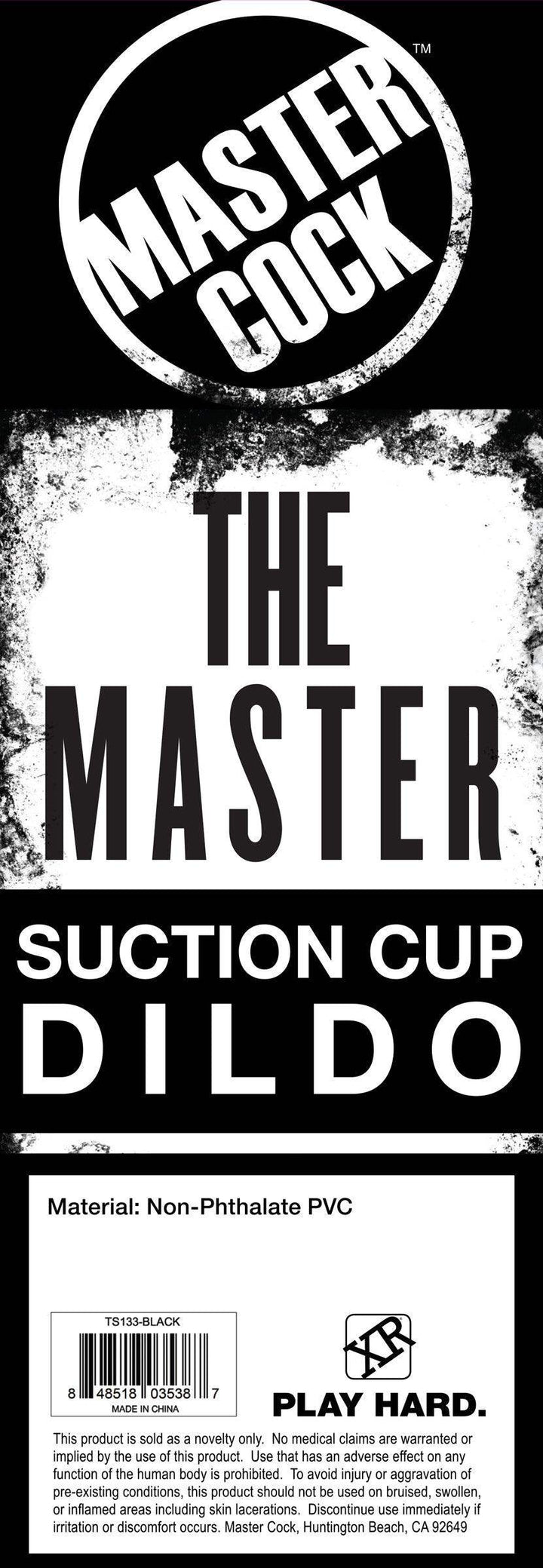 13 Inch Black Master | Large Realistic Dildo - Huge Realistic Dildo - Big Realistic Dildo - The Dildo Hub