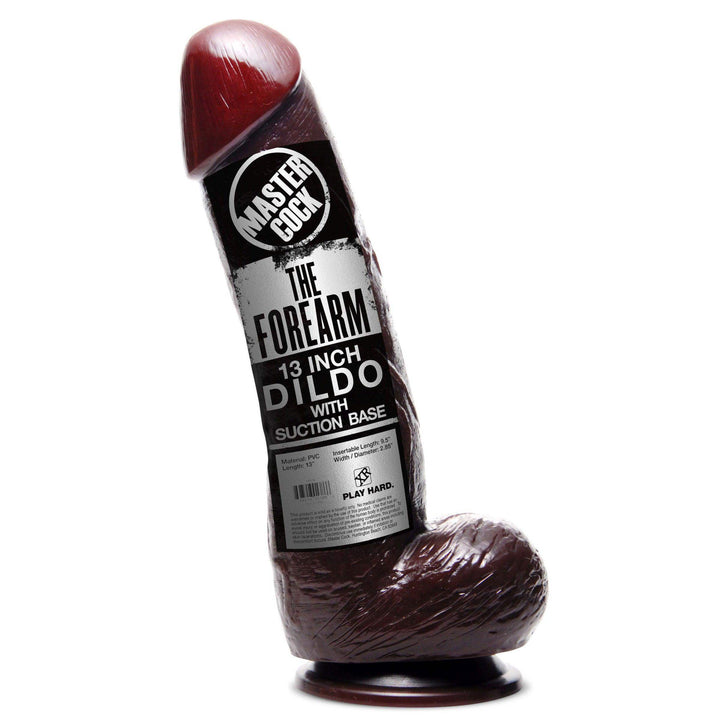 13 Inch Brown Forearm | Large Realistic Dildo - Huge Realistic Dildo - Extreme Dildo - The Dildo Hub