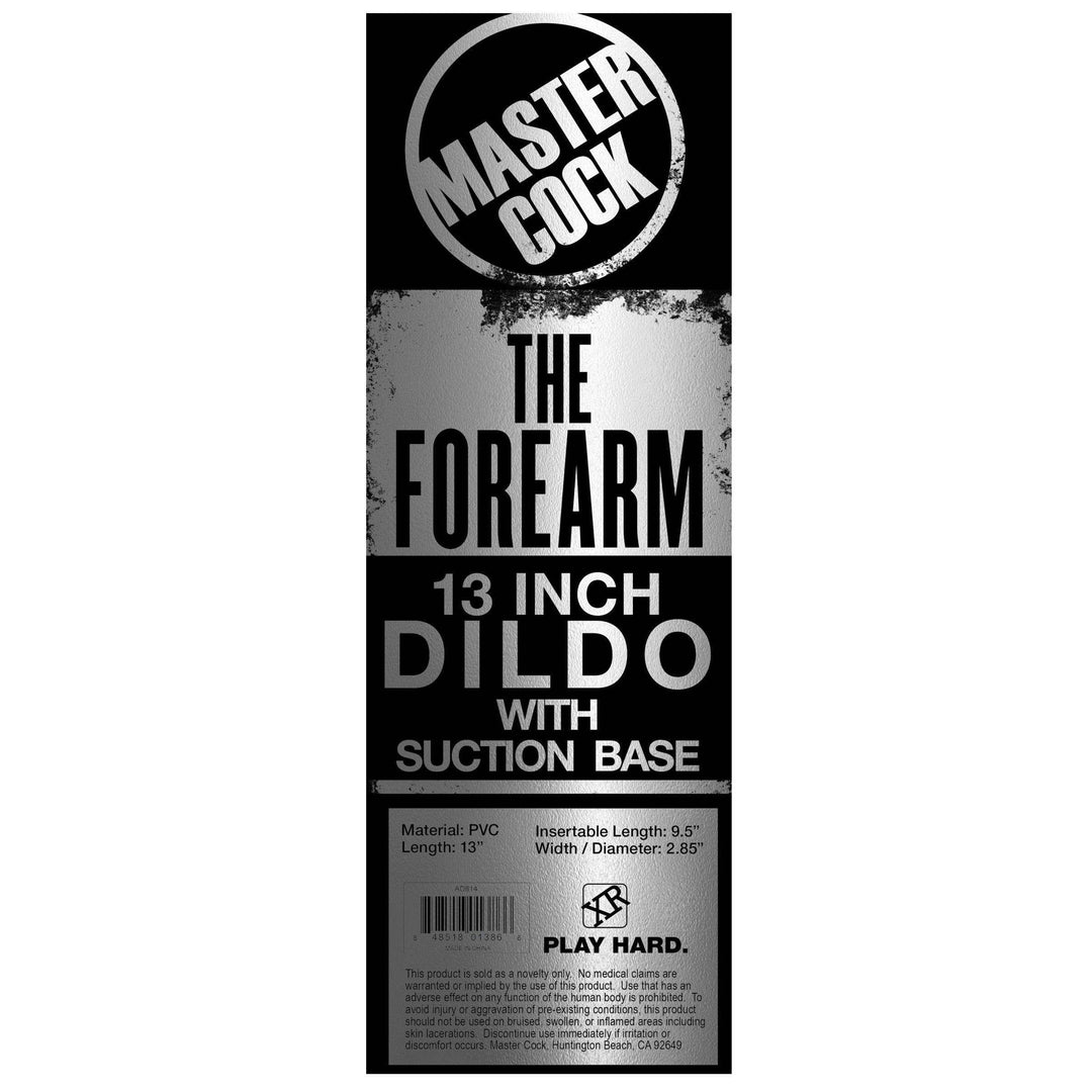 13 Inch Brown Forearm | Large Realistic Dildo - Huge Realistic Dildo - Extreme Dildo - The Dildo Hub