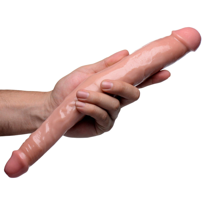 13 Inch Double Flesh Dong | Double Dildo - Double-Ended Dildo - Extreme Dildo - The Dildo Hub