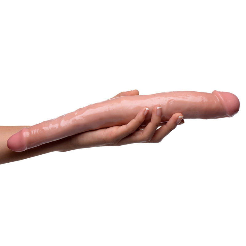 13 Inch Double Flesh Dong | Double Dildo - Double-Ended Dildo - Extreme Dildo - The Dildo Hub