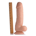The Forearm 13 Inch Realistic Dildo w/ Suction Base in Flesh Color