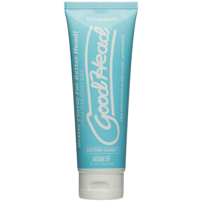 Goodhead - Oral Delight Gel - 4 Oz Tube - Cotton Candy  from Doc Johnson