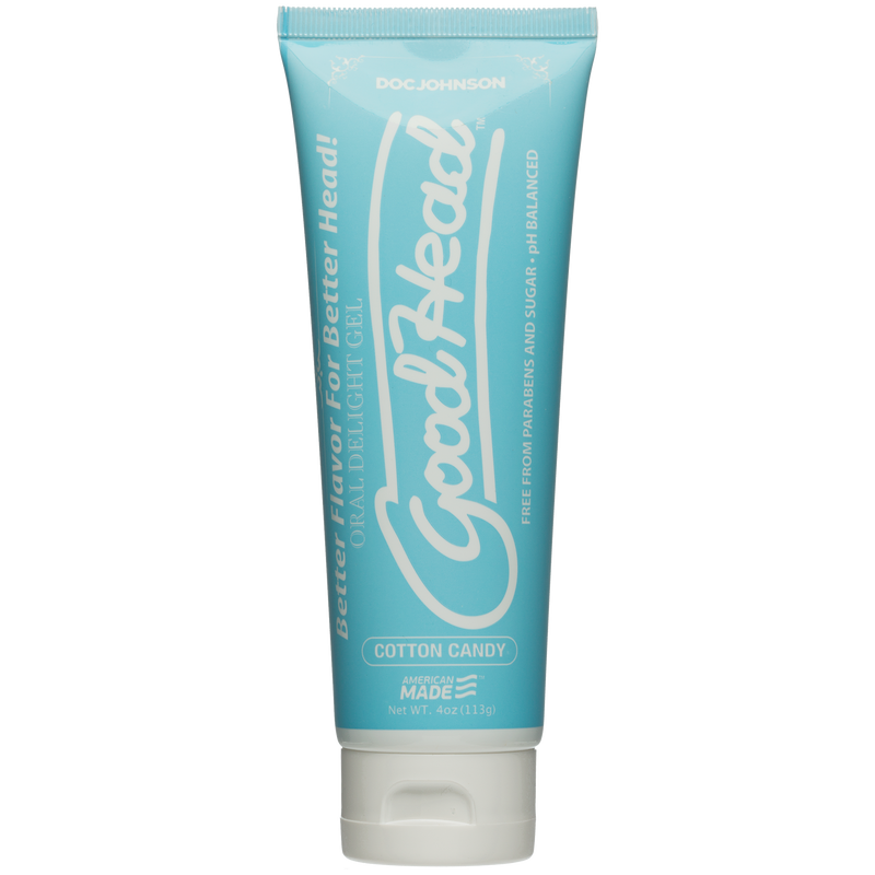 Goodhead - Oral Delight Gel - 4 Oz Tube - Cotton Candy  from Doc Johnson