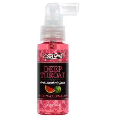 Doc Johnson Goodhead - Deep Throat Spray - Wild Watermelon  from thedildohub.com