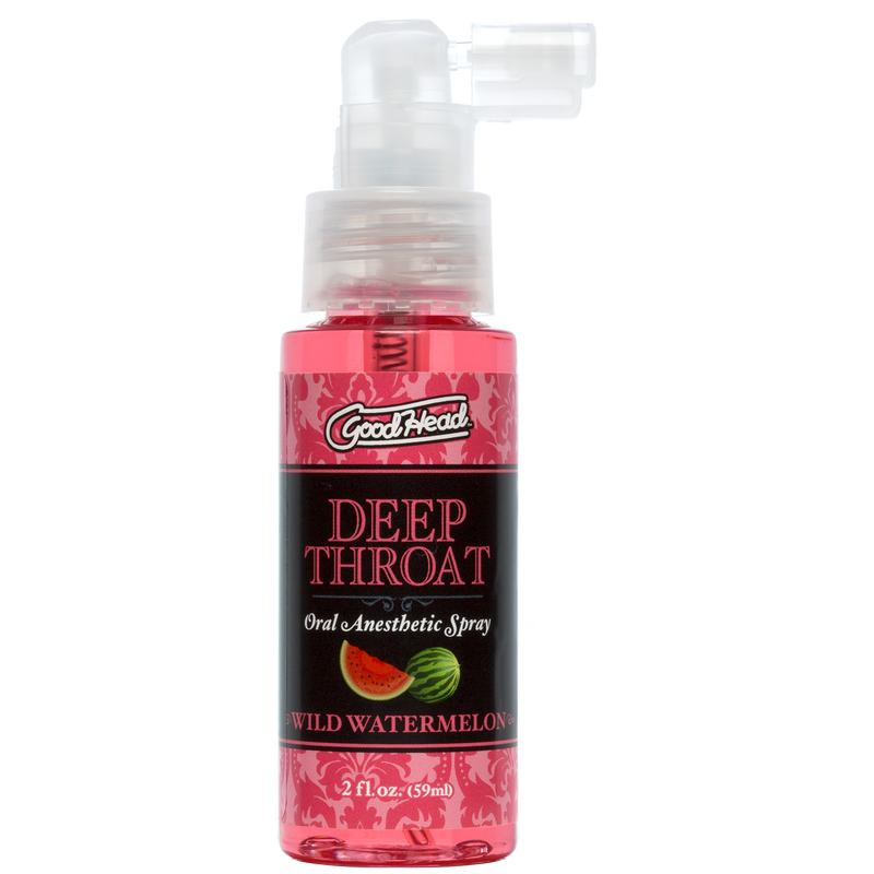 Doc Johnson Goodhead - Deep Throat Spray - Wild Watermelon  from thedildohub.com