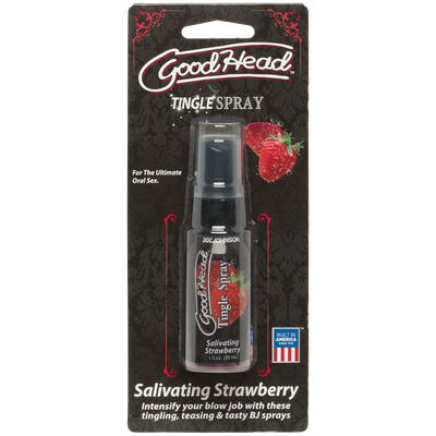 Goodhead - Tingle Spray - 1 Fl. Oz. Salivating  Strawberry  from Doc Johnson