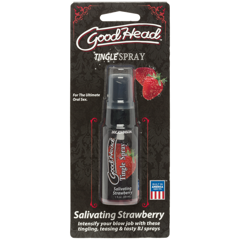 Goodhead - Tingle Spray - 1 Fl. Oz. Salivating  Strawberry  from Doc Johnson