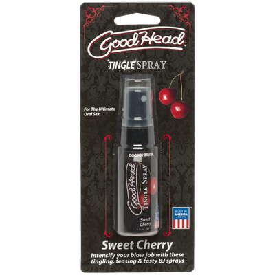 Goodhead - Tingle Spray - 1 Fl. Oz. - Sweet  Cherry  from Doc Johnson