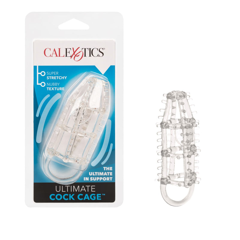 Ultimate Cock Cage - Clear | CalExotics  from The Dildo Hub