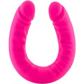 Ruse Silicone 18 Inch Double-Ended Pink Dildo
