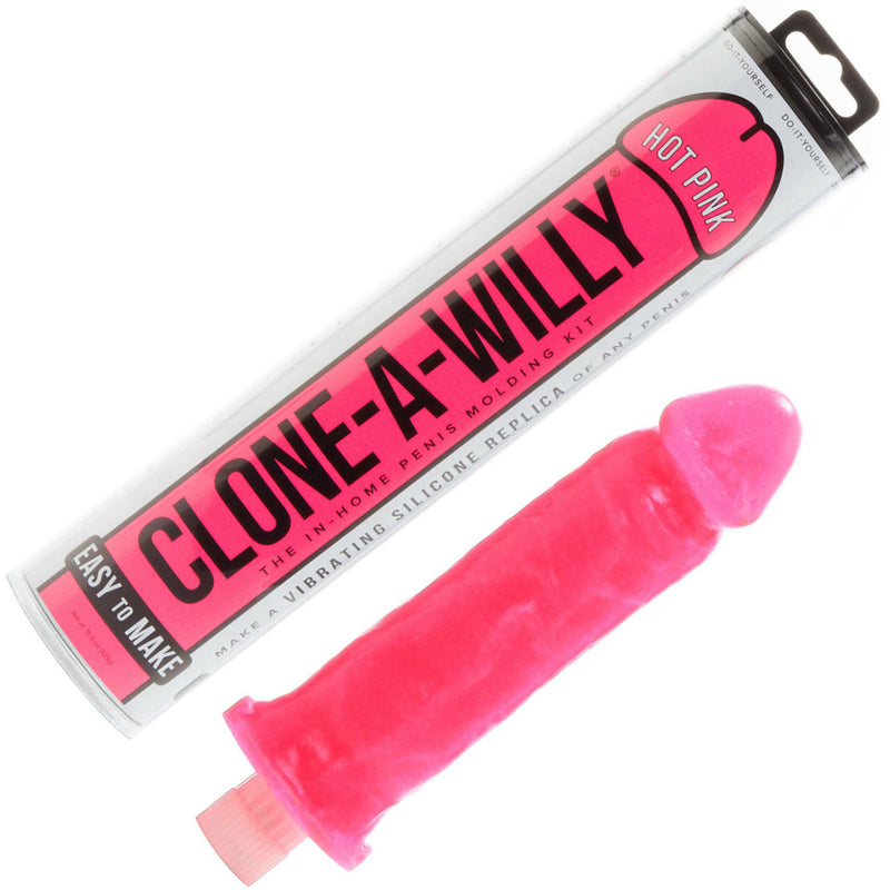 Clone-A-Willy Vibe Kit - Hot Pink  from thedildohub.com