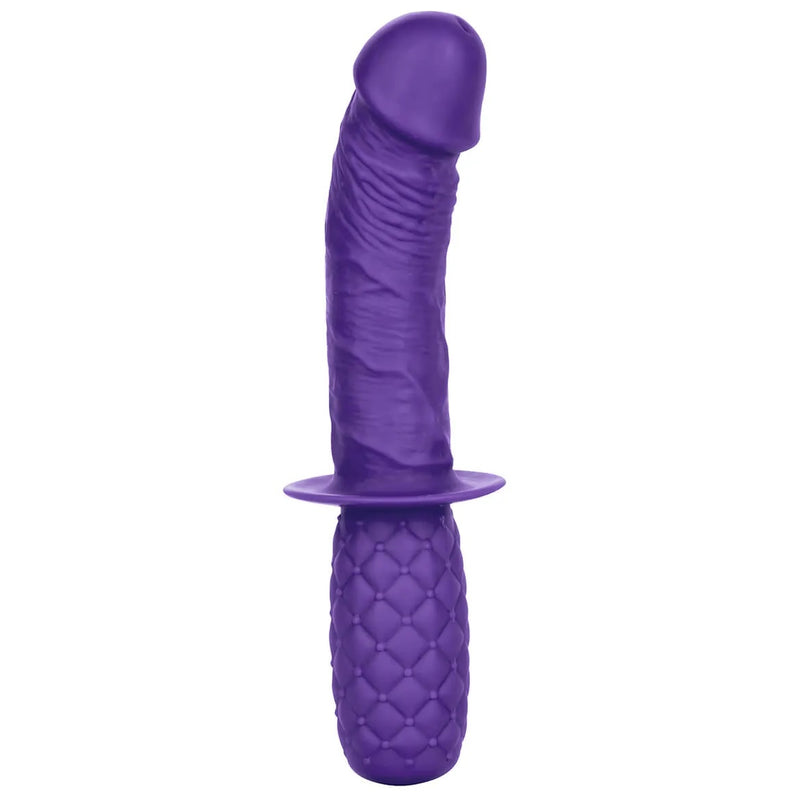 Calexotics Silicone Grip Thruster - Purple  from thedildohub.com
