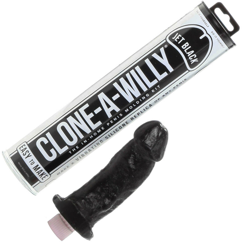 Clone-A-Willy Vibe Kit - Jet Black  from thedildohub.com