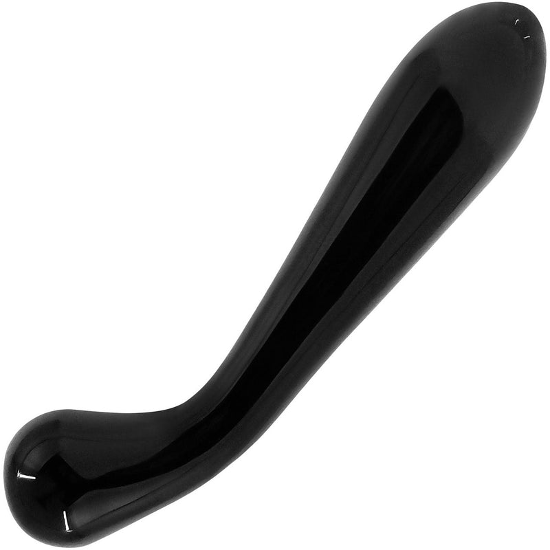 Crystal Glass Charcoal G-Spot Wand - 6.50 Inches | NS Novelties  from thedildohub.com