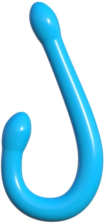Classix Double Whammy Blue Double Dildo - 17.50 Inches | Pipedream  from thedildohub.com