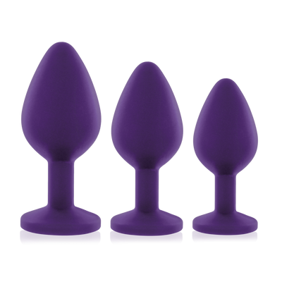 RianneS Booty Plug Set 3x-Purple Sex Toys from thedildohub.com
