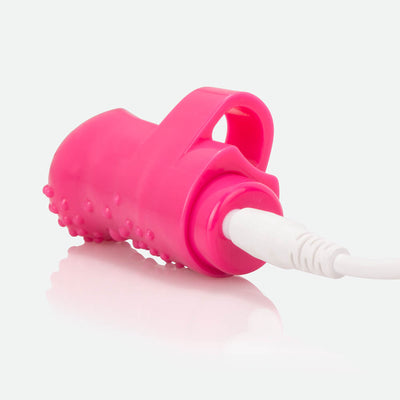 Charged FingO Rechargeable Pink Finger Vibrator | ScreamingO Sex Toys from thedildohub.com