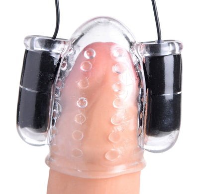 20X Deluxe Dual Vibrating Head Teaser - The Dildo Hub