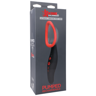 Pumped - Rechargeable Vibrating Suckling Pussy Pump | Doc Johnson  from Doc Johnson