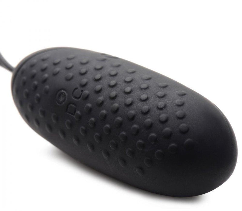 28X Nubbed Silicone Vibrating Egg with Remote Control - The Dildo Hub