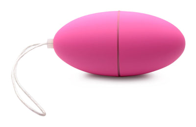 28X Scrambler Vibrating Egg with Remote Control - Pink - The Dildo Hub