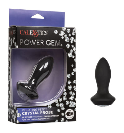 Power Gem Vibrating Petite Crystal Probe | CalExotics Sex Toys from thedildohub.com