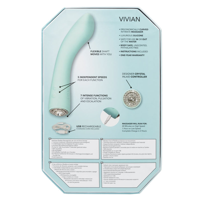 Pave Vivian G-Spot Wand Vibrator | Jopen  from thedildohub.com