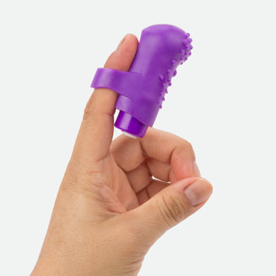 Charged FingO Rechargeable Purple Finger Vibrator | ScreamingO Sex Toys from thedildohub.com