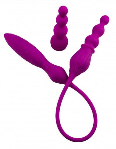 2X Purple Double Vibrator | Adrien Lastic - The Dildo Hub