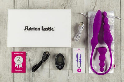 2X Purple Double Vibrator | Adrien Lastic - The Dildo Hub