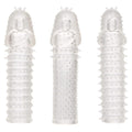 3-Piece Ribbed Penis Extension Kit