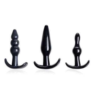 3 Piece Please Anal Plugs Set - The Dildo Hub