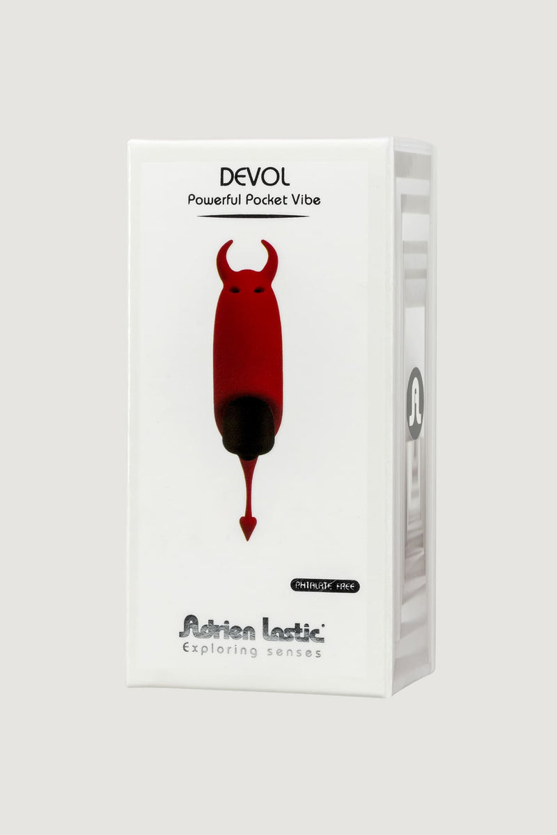 Devol Red Mini Pocket Vibe | Adrien Lastic Sex Toys from thedildohub.com