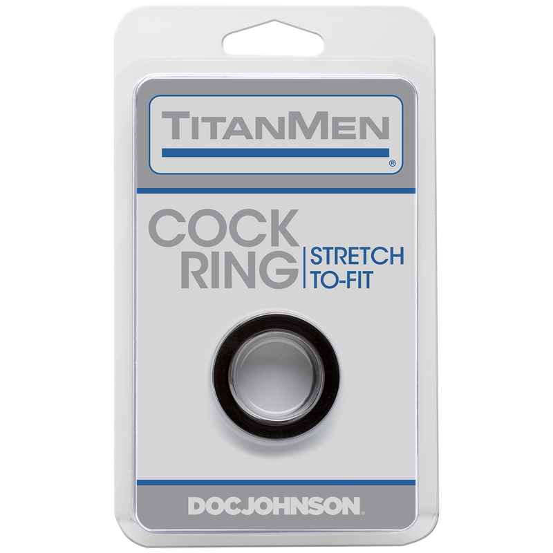 TitanMen® Tools - Cock Ring - Black | Doc Johnson  from Doc Johnson