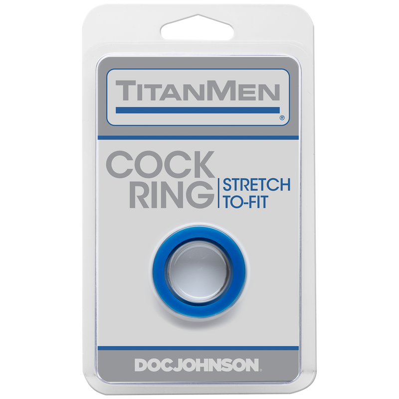 TitanMen® Tools - Cock Ring - Blue | Doc Johnson  from Doc Johnson