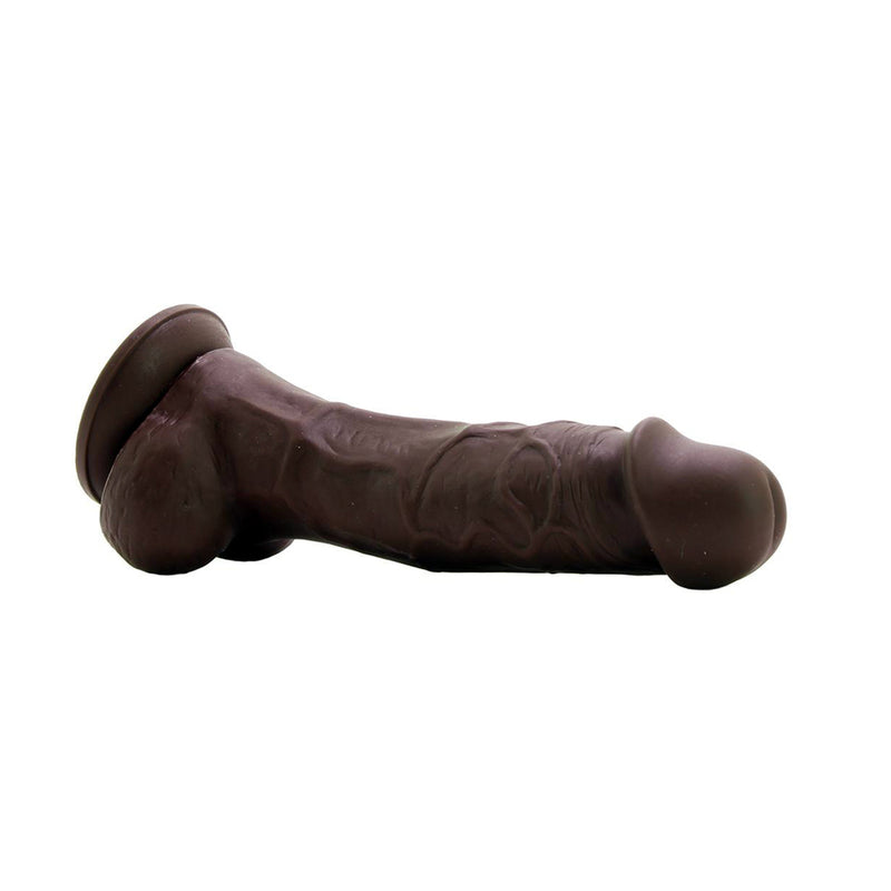 Colours Dual Density Dark Brown Realistic Silicone Dildo - 5 Inches | NS Novelties  from thedildohub.com